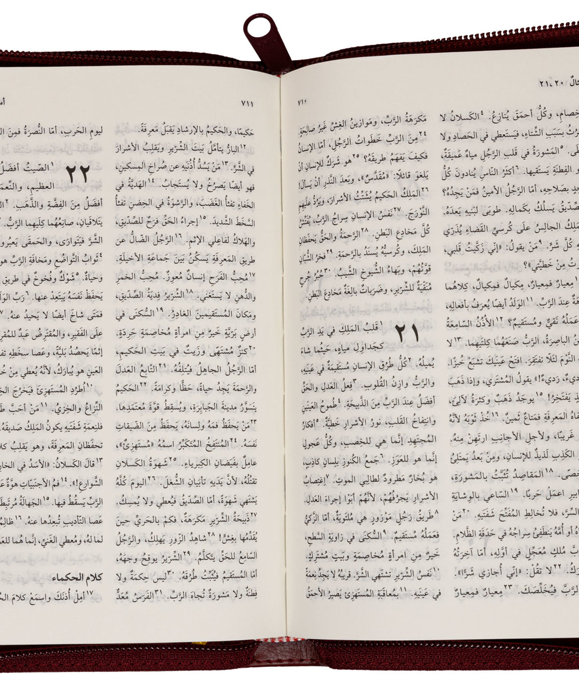 45TIZ كتاب مقدس خط متوسط بالفهرس بسوستة