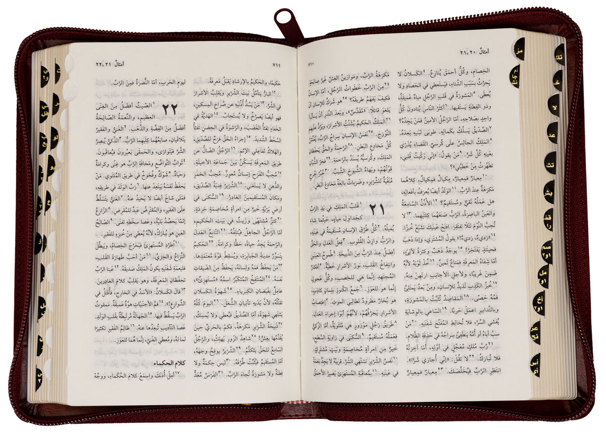 45TIZ كتاب مقدس خط متوسط بالفهرس بسوستة