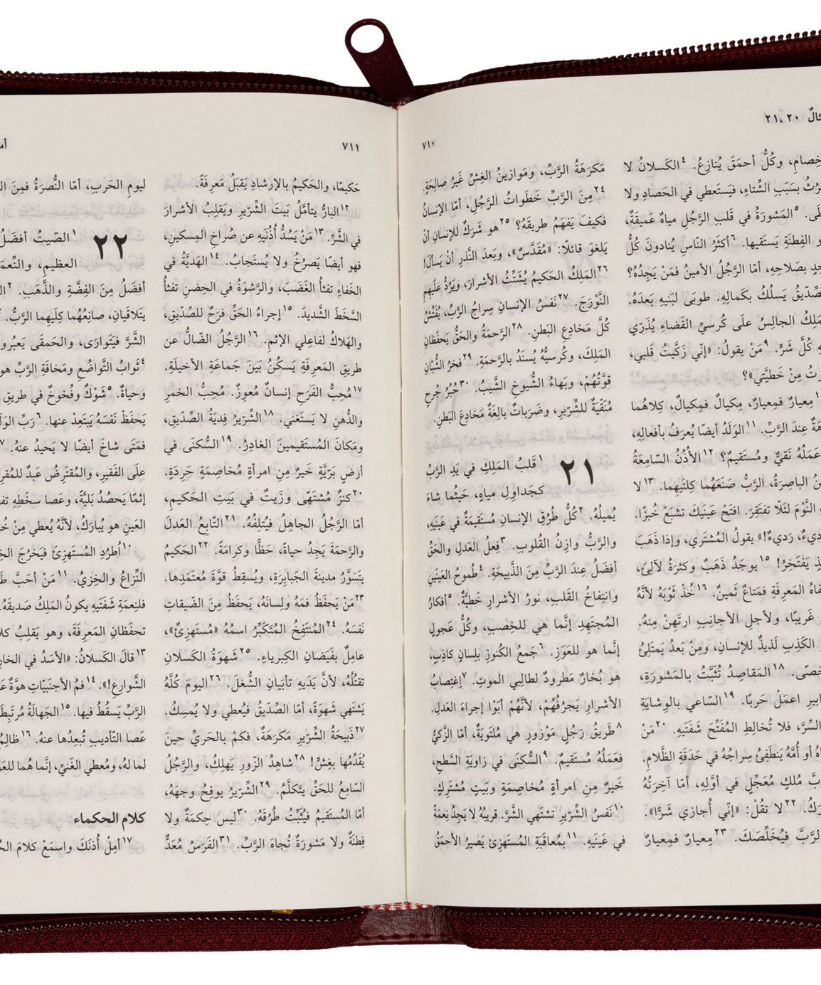 45TIZ كتاب مقدس خط متوسط بالفهرس بسوستة