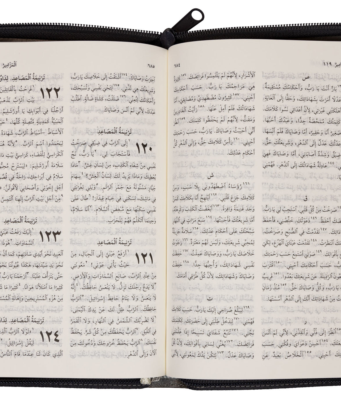 65TIZ كتاب مقدس خط متوسط بالفهرس بسوستة