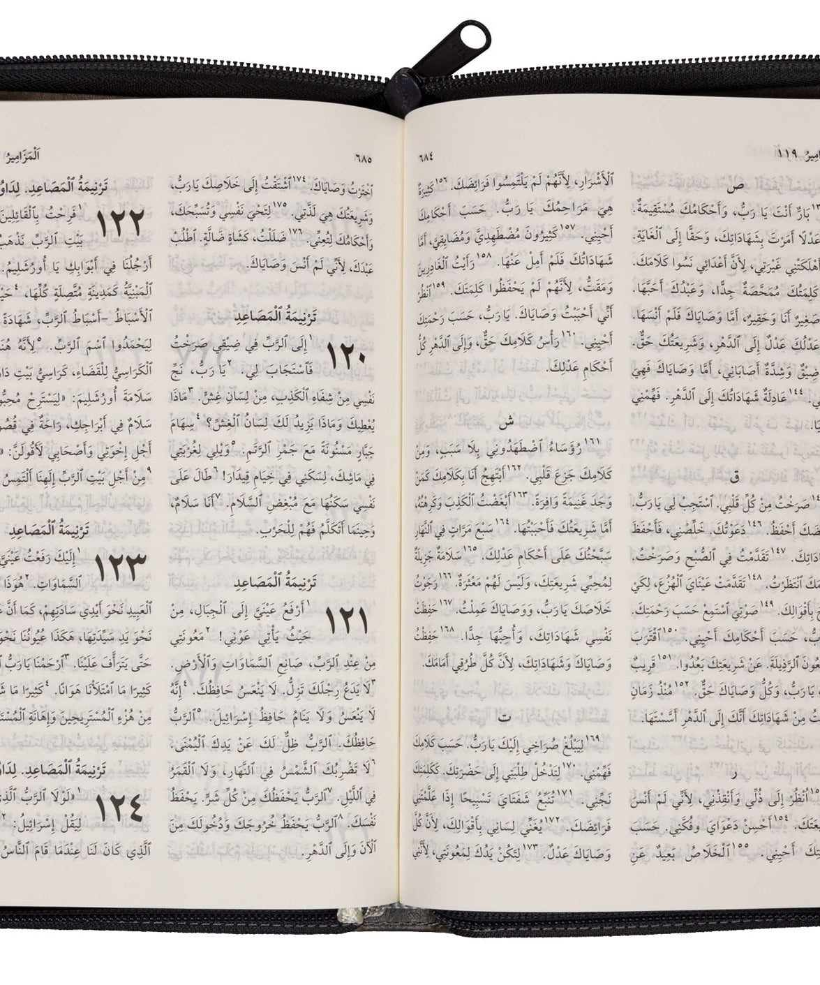 65TIZ كتاب مقدس خط متوسط بالفهرس بسوستة