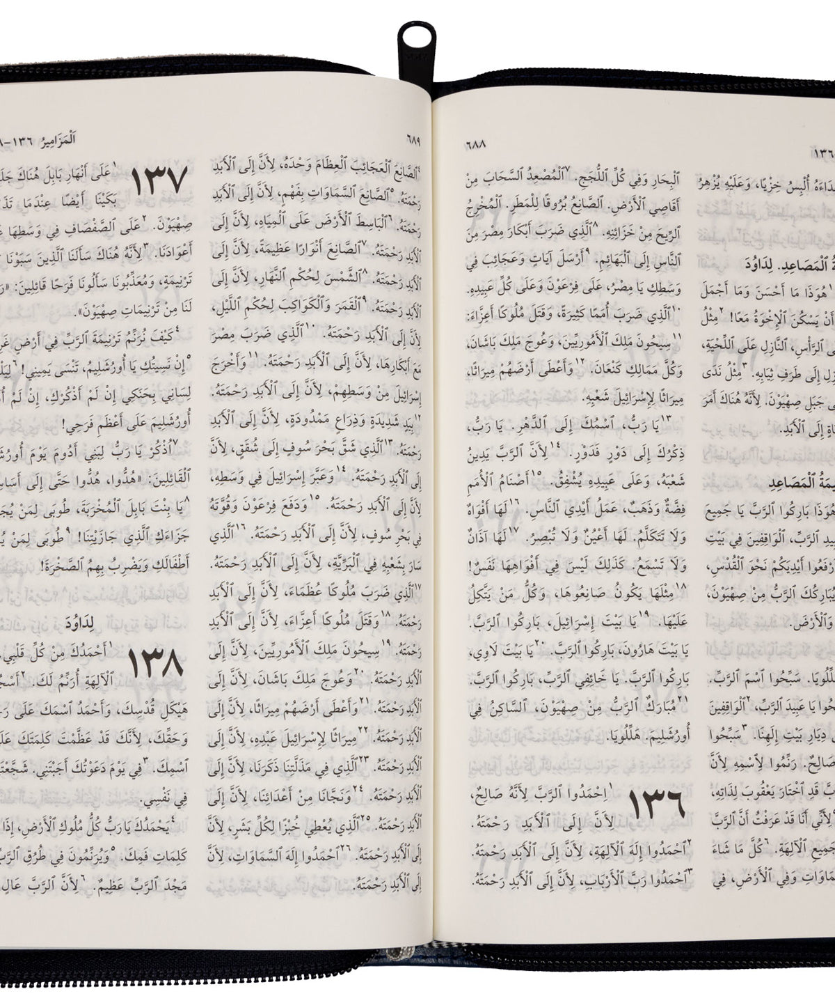 65TIZ كتاب مقدس خط متوسط بالفهرس بسوستة
