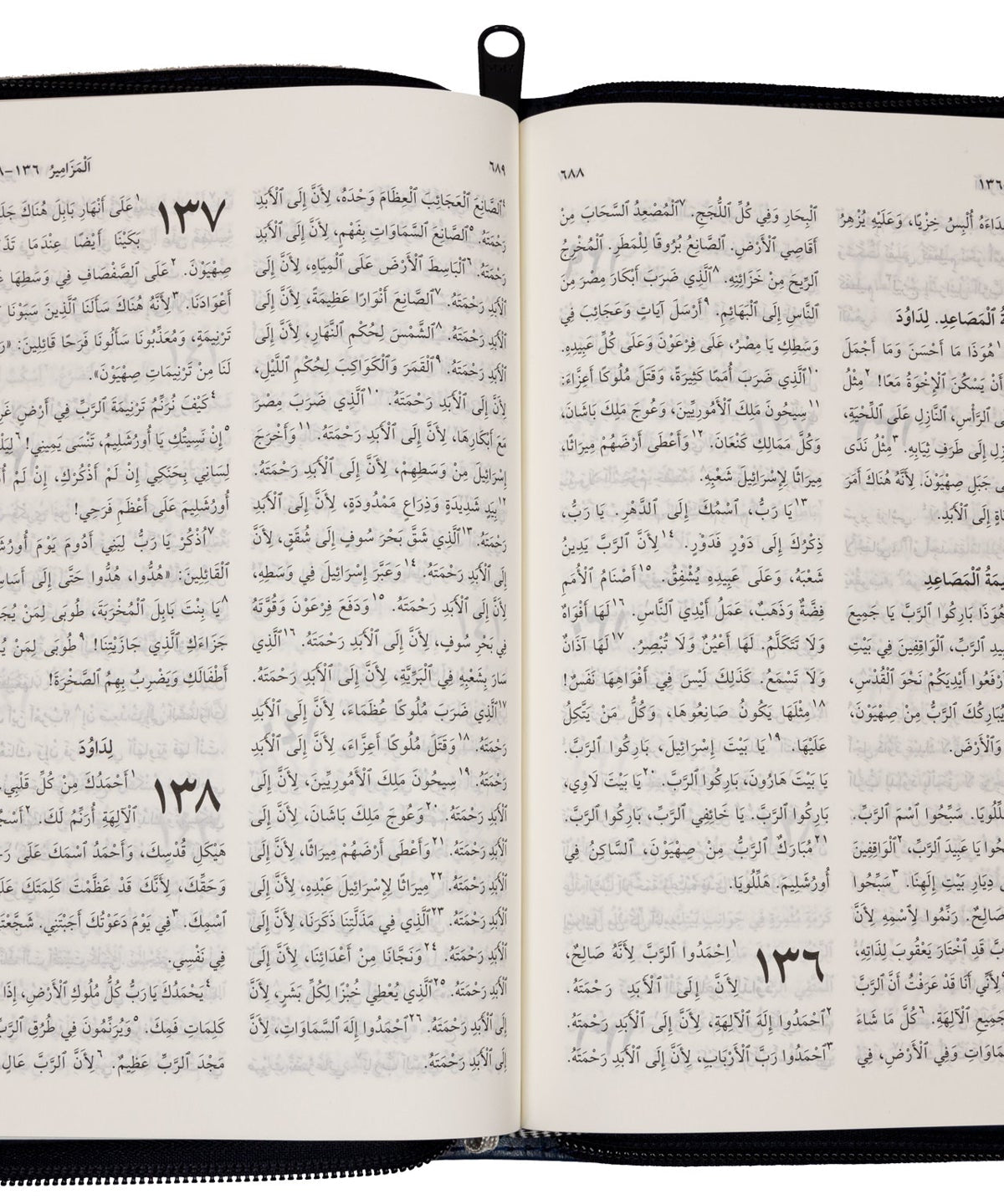 65TIZ كتاب مقدس خط متوسط بالفهرس بسوستة