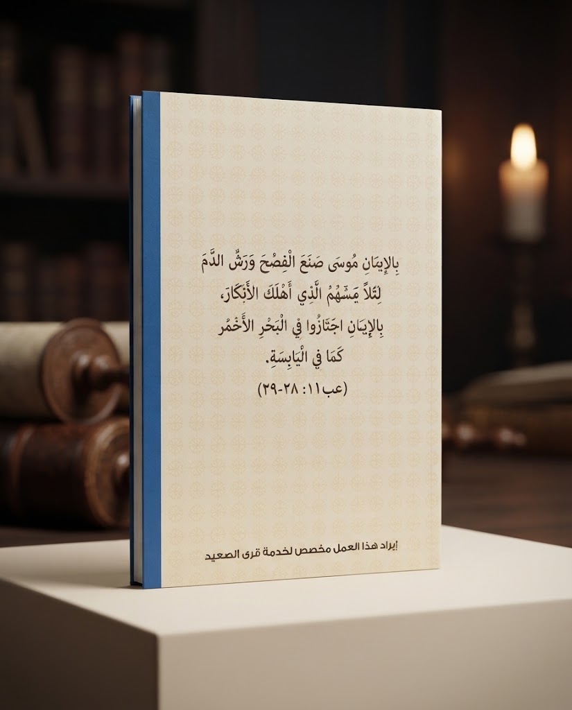كتاب بالإيمان موسي شق البحر
